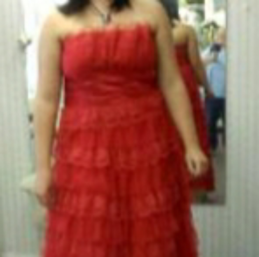 Red prom dress